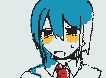 10分で描こうとしたけど無理だった 完成は明日投稿します