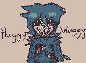Huggy Wuggy fanart!😊