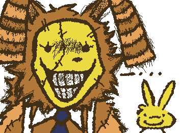 2 really weird rabbits