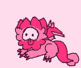 Pink slimepupdragon !!! Im out of drawing ideas bru🥀🥀