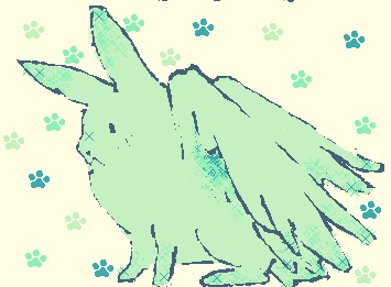 hetalia flying mint bunny