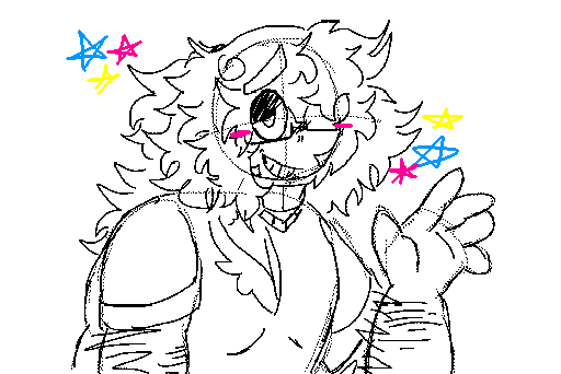 Omg more Ray Art >_< say hi Ray hi Ray hi hi RAY SAY HI BACK…hiiiiihii