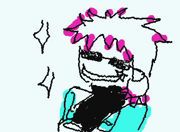 His name is Ero, Ero the show-off, he shows off to an exaggerated degree.