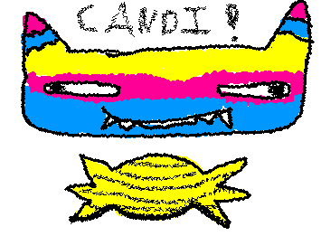 YATTA EATS CANDY
( canabulisom ?!?)