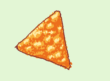 Hey guys! Sorry I havent posted in a while! here's a dorito, I hope that will make up for it :)