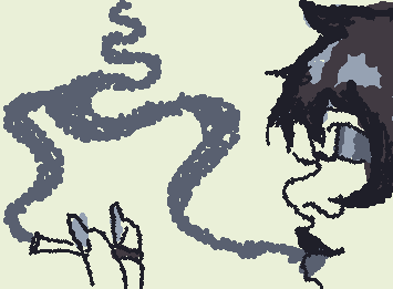 Cigarettes Out The Window - TV Girl. What I think Liddy might have looked like.