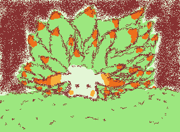 The leaf sheep
 
fun fact thanks to their adaptation allowing them to perform photosynthesis in their own body their also able to perform bioluminescence