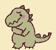 Shy T-Rex