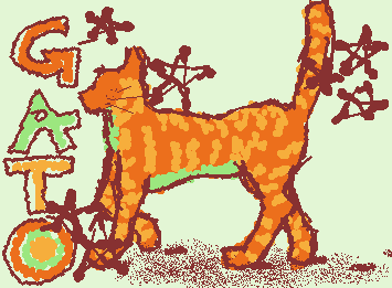GATITOOOO (He looks like my cat named devinci :P )