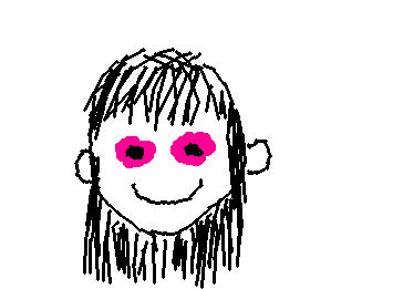 次はだれにしようかな?怖がんばってかいた!怖すぎるwww