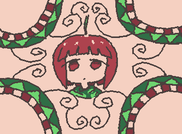 the pattern girl and the oops button