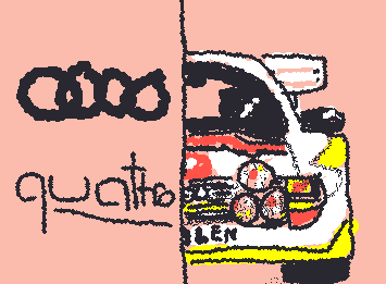 @Sombrita requested a Audi Quattro tryd my best :P