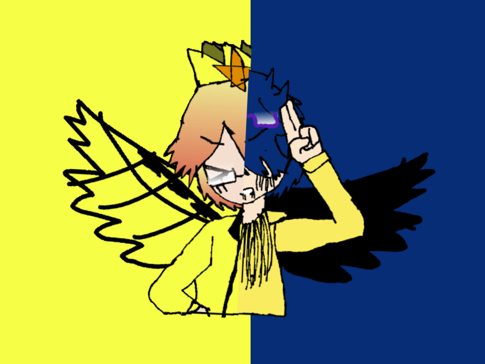 オリキャラ半分