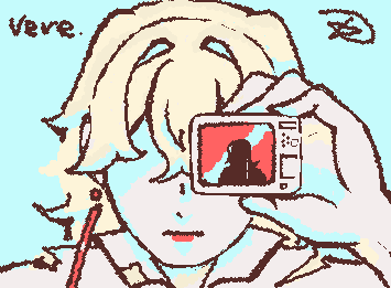 2ND ARTFIGHT ATTACK TO MY MOOT @khuo on twitter!! this is his oc Vere and yes she is involved in toxic yuri :)