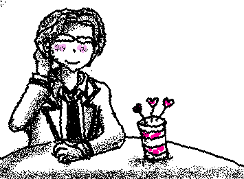 Takebayashi at Maidcafe - request by Kunugi