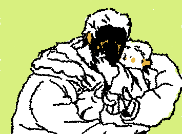 Daddy Ethan w his little girl Rose ><