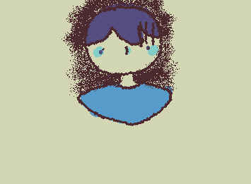 my hair is so greasy maybe i should stop touching it...