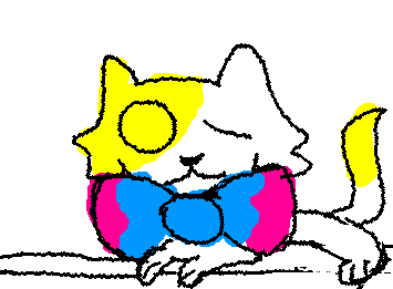 A wake-nd sleep-n cat for Stargirl! Thx for the idea!