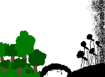 Mysterious beings make it to the edge of their 'world' only to find a better one