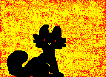 this oddly reminds me of pizza :0 dang I hate drawing on a pc