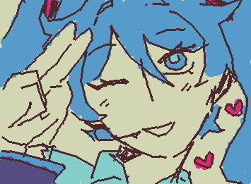 Miku because I don’t know what to draw ( T_T)