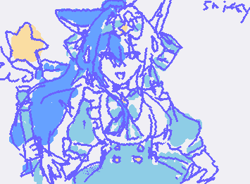 This is your sign to turn your oc into a magical girl type thing
