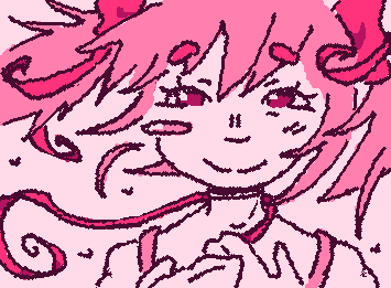 I finished madoka magica yesterday and I WAS CRYYINGG OMG AFHKAGHDFS 😭😭😭