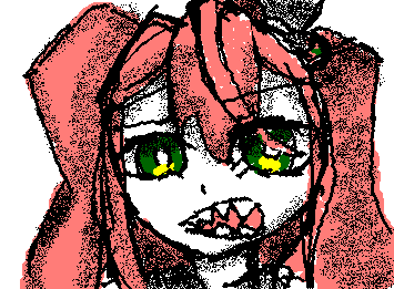 オリキャラ製作中、、、
？？？『もーちょい上手く描けよ〜！へたっぴ〜！！』
こんな感じのこと言いそうなキャラを目指しております