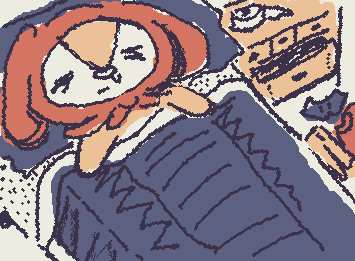 Mero (little forest fellow) from Sanrio! 

he's sick rn because im sick rn and he's my blorbo so we suffer together
