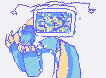 Why can't I see, why can't I see,
All the colors that you see~?
Please can I be, please can I be,
Colourful and
Free?!