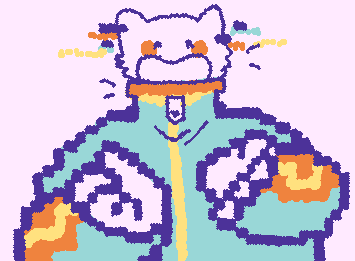 Just wanted to draw something... ah my hand..