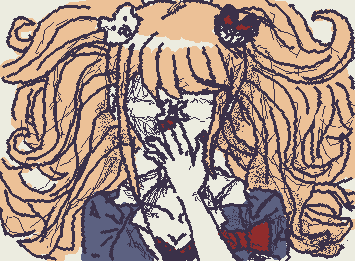 “Junko is, JUNKO IS.. RIGHT HERE!” Tsumugi as Junko from DANGANRONPA!