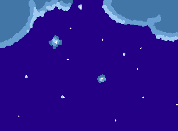 I was playing champion island google doodle and I decided to draw the ending credits background. Its so pretty