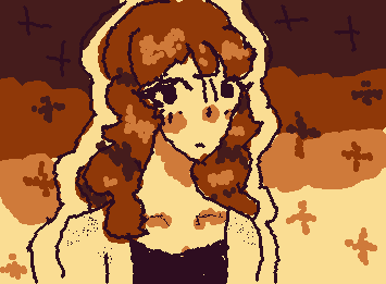 @Silly String s oc Aurora! her fluffy hair was so fun to draw thanks for the rec!