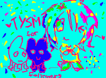 YAY TYSM GUYS I WAS SO JOYOUS I EXPLODED !!! THANK YOU FOR ALL OF YOUR COMMENTS AND LIKES <33333 YAYAYAYA IM SO JOYOUS (also i suck at drawing algebraliens don'