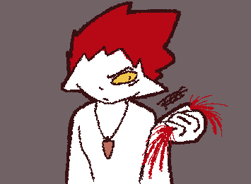 Red was never his color