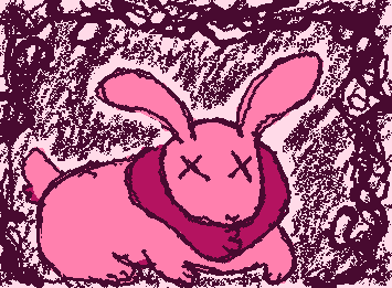 Just a fat pink bunny