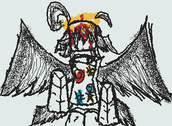 I love drawing my oc oliva (lore goes hard)