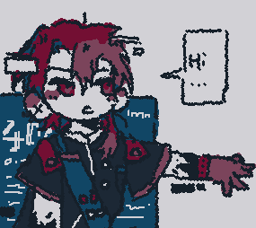 I PROMISE I WILL DROP LORE SOON I'M TOO LAZY RN 😭😭😭 (my oc proto_403 :D)