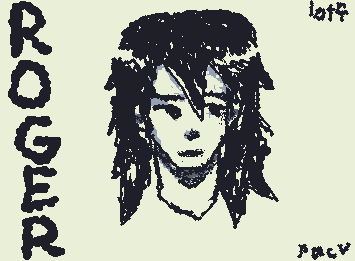 roger fan art from the book the lord of the flies