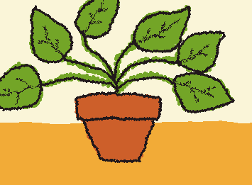 just a peaceful little plant