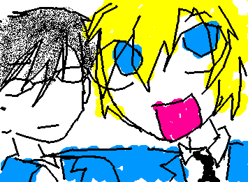 If you're wondering if I'm quittihg this website, no. But I might go on long hiatuses from time to time. But fer now, I made Tamaki n Kyoya from OHSHC!