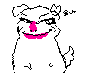 bad hampter drawing but it's Alex... mori put me up to ts