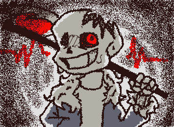 I drew horror san(d)s :D