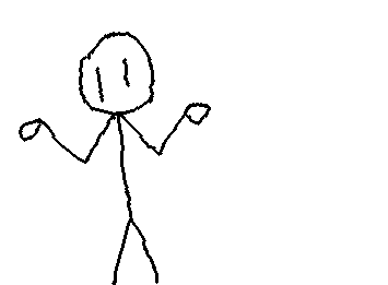 I CANT DRAW WITHOUT MY MOOOOUUUUSSSEEE. Drawing of henry stickman tho
