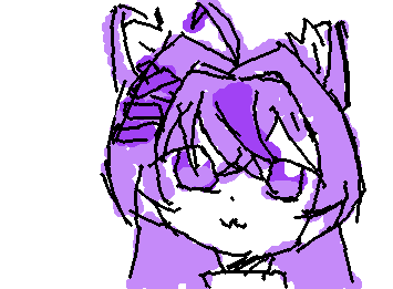 久々にカラーで描いたな、、、うちのocちゃんです!