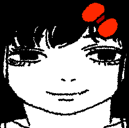 She likes her new bow :)