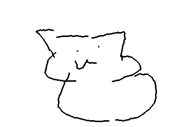小指で描いてみた下手‪🥲‎俺も代理欲しいけどそんな画力持ち合わせてない‪🥲‎