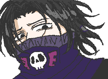 @Ramne 本当に遅れてしまい申し訳ございませんでした!!!フェイタンです！（フェイタン描くの楽し過ぎ😳）
