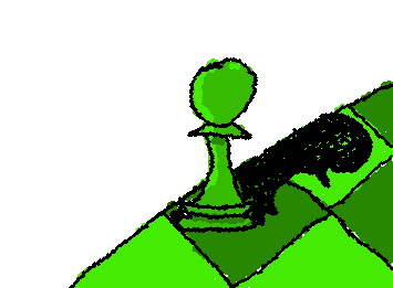 The pawn can transform into any piece when it reaches the edge of the board. I love the extra fine brush it makes colouring squares soo much easier!